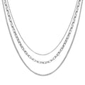 Colar mix silver
