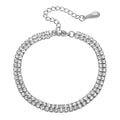 Pulseira tênis silver